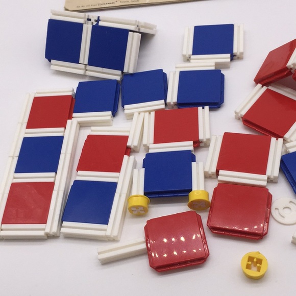 Tupper Toys Build-O-Fun Building Set 101 Tupperware Vintage 1965 - Picture 9 of 13